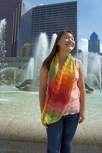 Urban Lace Infinity Scarf