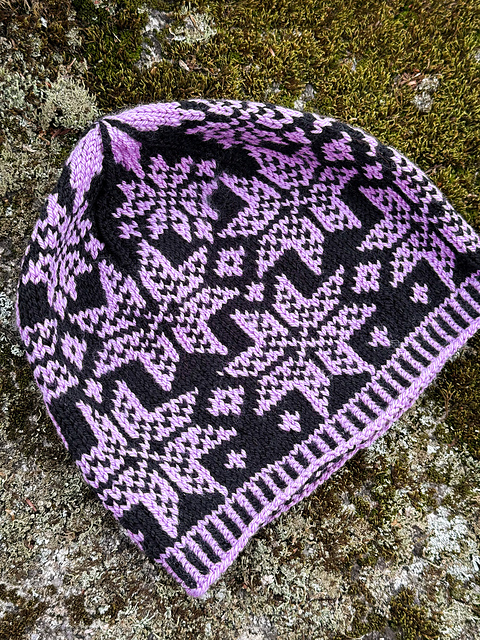 Lavender Cosmos Hat