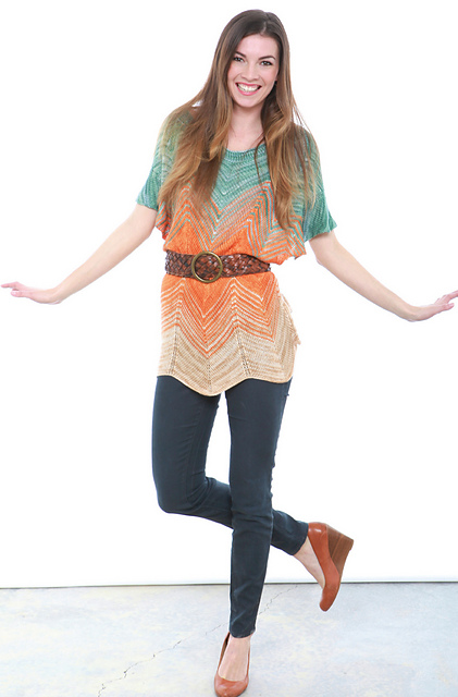 Chevron Bamboo Tunic