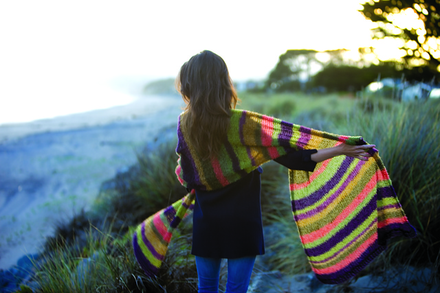 Medium Striped Shawl