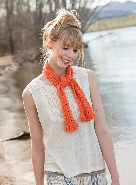 Fitted Lacy Scarf