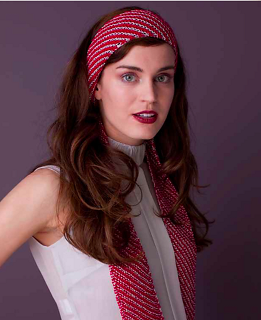 Silver Bullet & Blood Head Scarf
