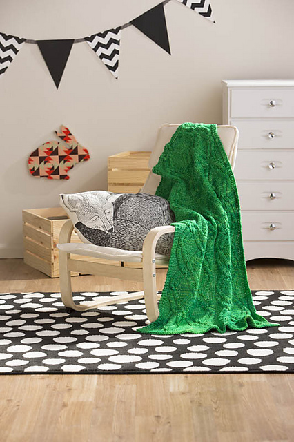 Modern Filigree Blanket
