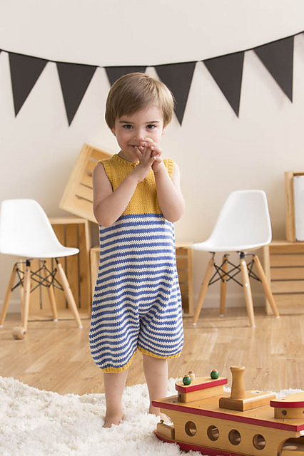 Stripy Romper