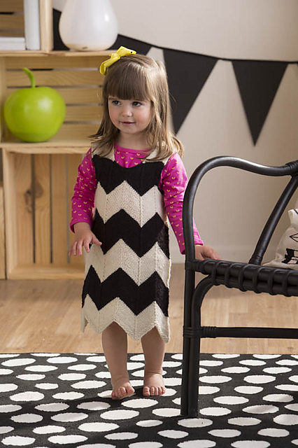 Modern Chevron Dress