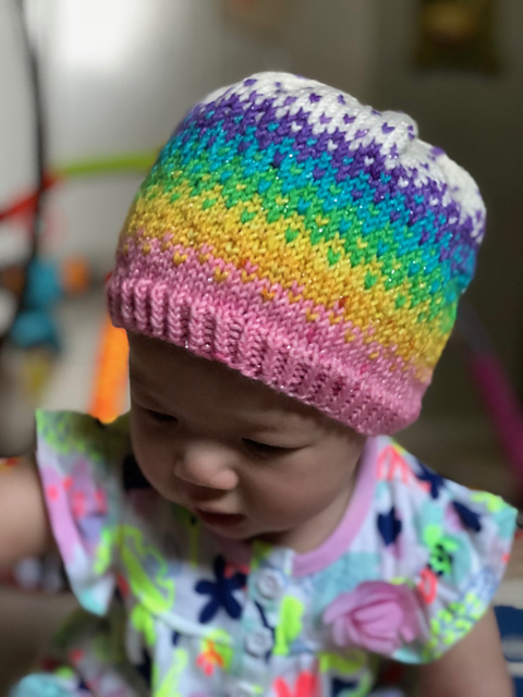 Baby Rainbow Hat