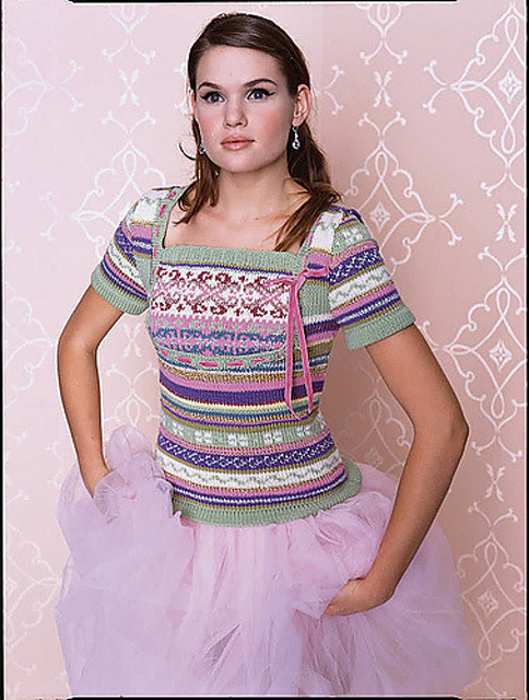 #30 Fair Isle Top