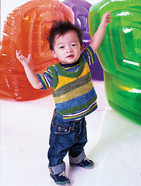 #17 Striped Vest