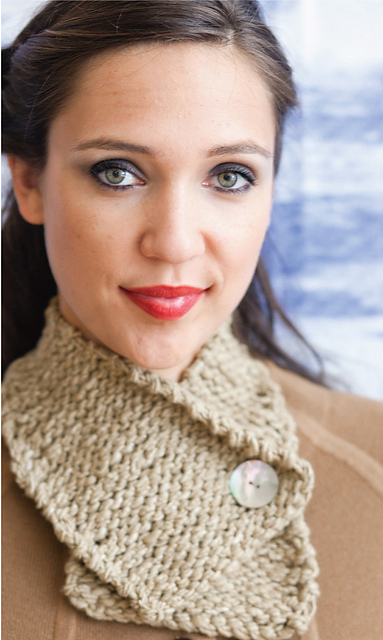 Sea Point Neck Warmer (stockinette st version)