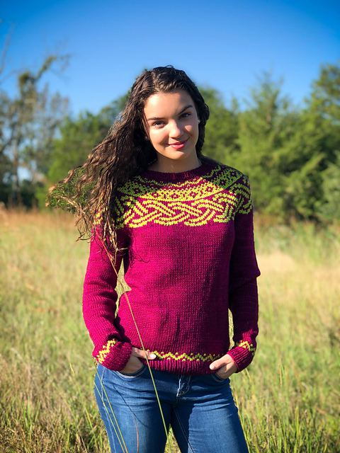 Plaited Pullover
