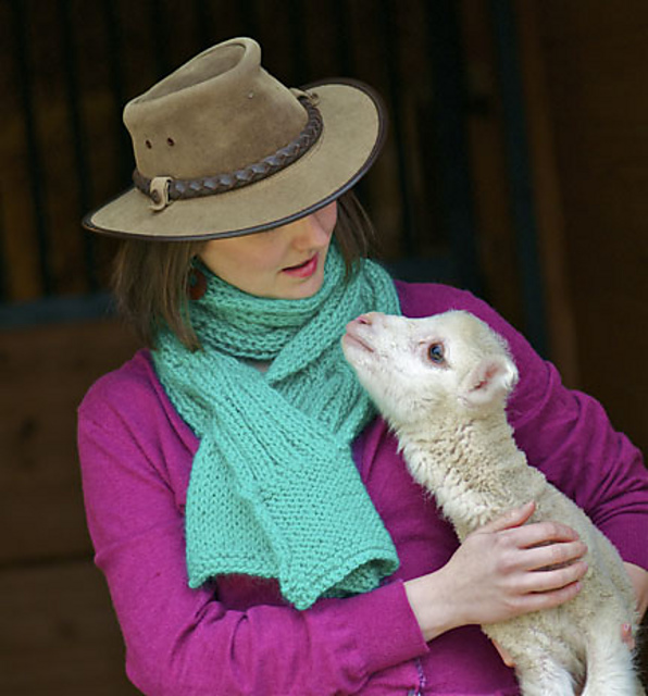 Keyhole Scarf