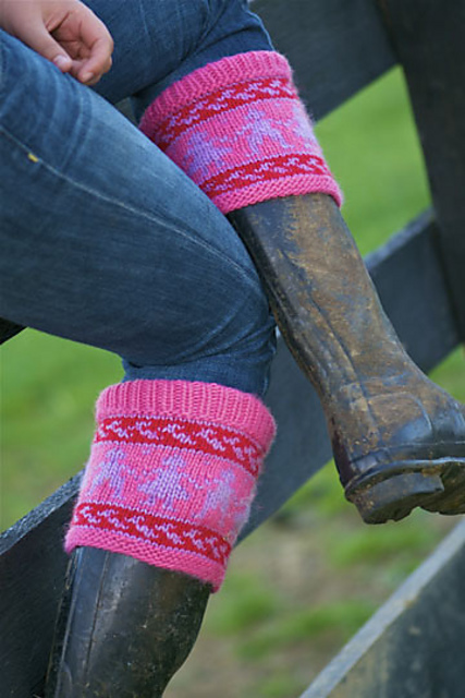 Fair Isle Boot Toppers
