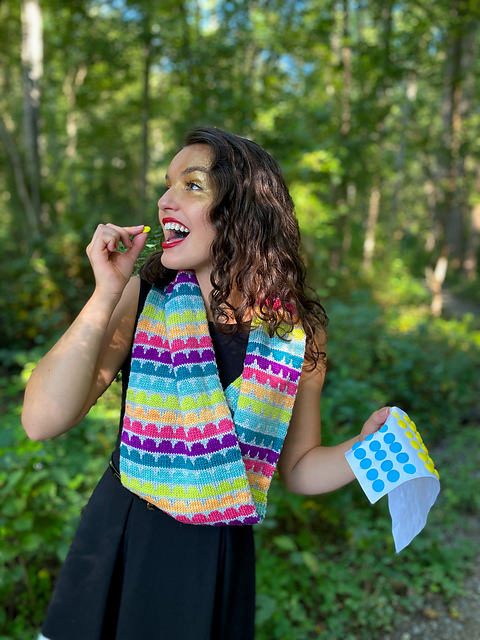 Candy Dots Cowl