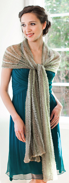 Self Striping Shawl