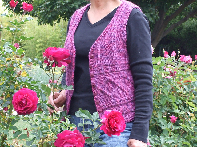 Sideways Cable Vest