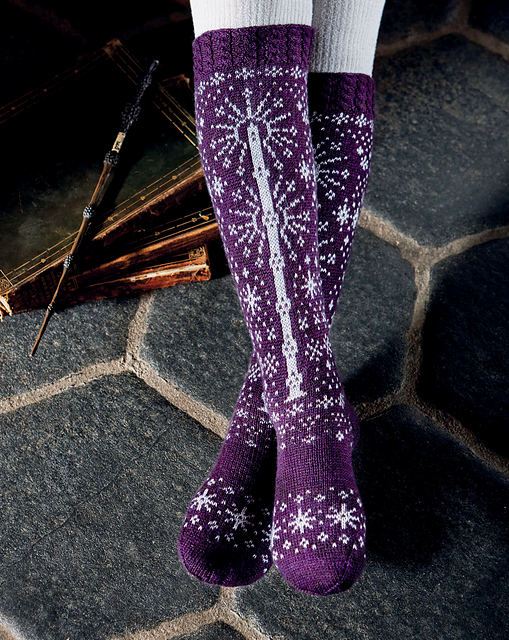 Elder Wand Socks