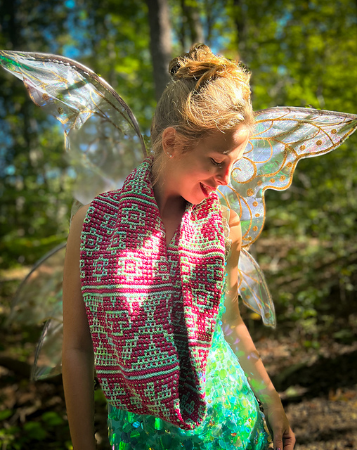 Meet Me In The Fairy Garden Cowl