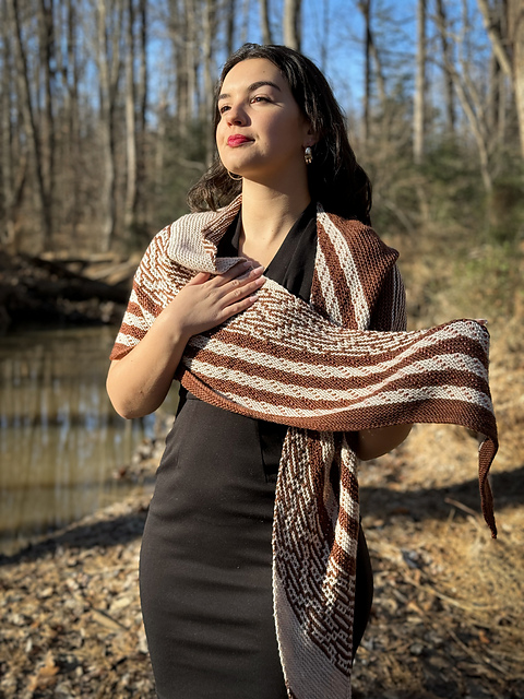 Beneath the Nairobi Moon Shawl