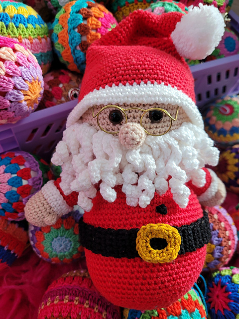 De gehaakte kerstman
