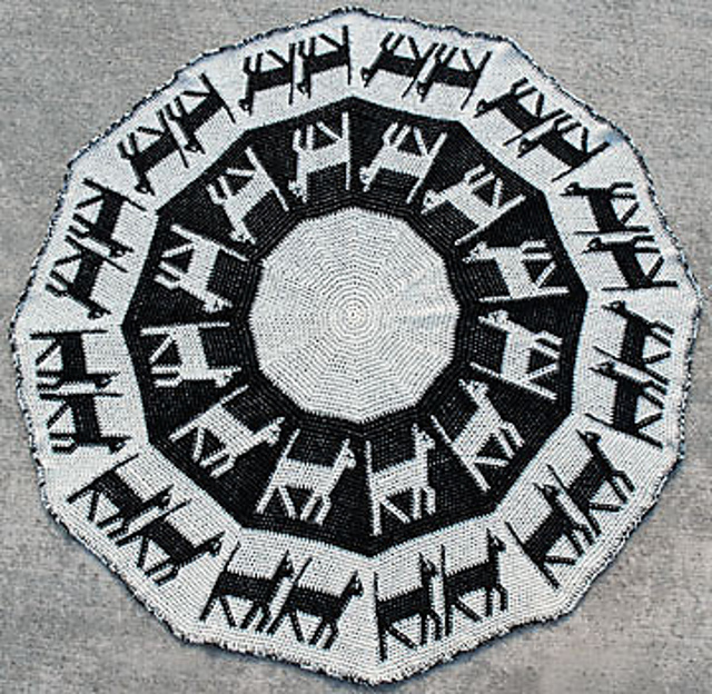 Ravelry Purrfect Kitties Go Round in Tapestry Crochet pattern by Carol