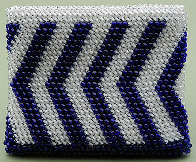 What a Relief Stripe Change Purse