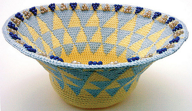 Beaded Basket