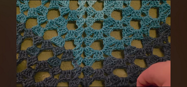 Acrobatic Stitch Poncho