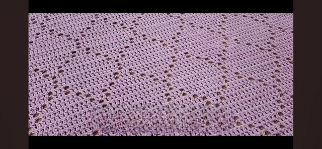 Magic Lantern Filet Blanket