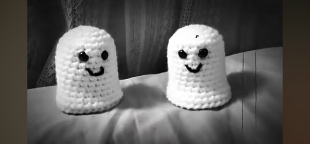 Amigurumi Toy Ghost