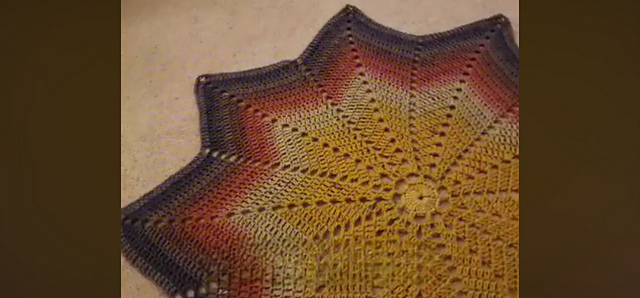 Autumn Leaf Shawl