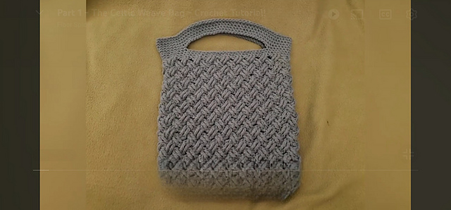 Celtic Weave Bag
