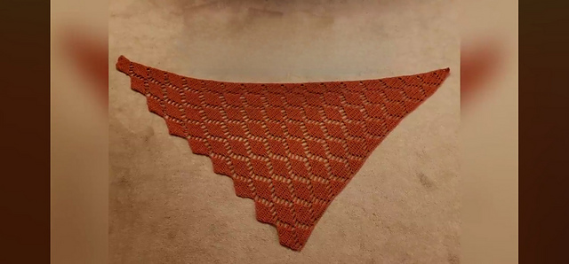 Falling Leaves Shawl