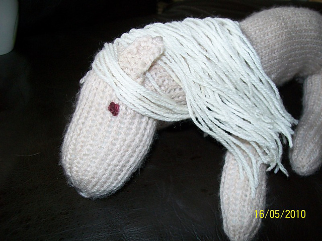 A Fine Knitted Horse