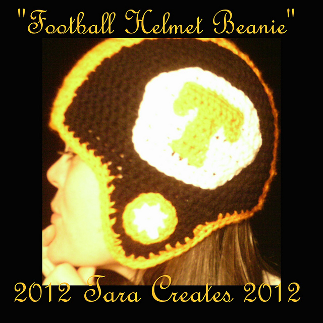 Football Helmet Beanie