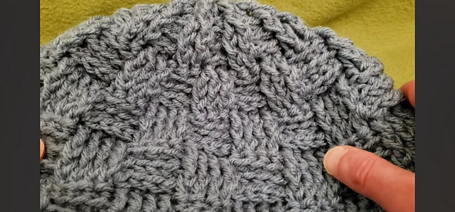 Basketweave Hat