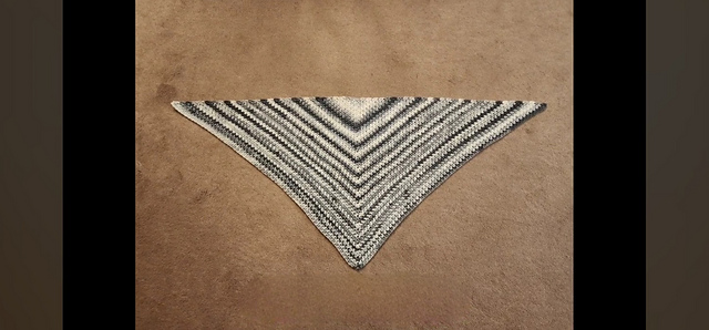 Puffy Moss Stitch Shawl