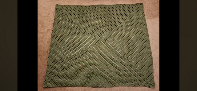 Rectangular Which Way Filet Blanket