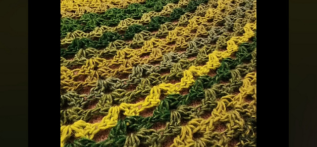 One Row Crescent Shawl