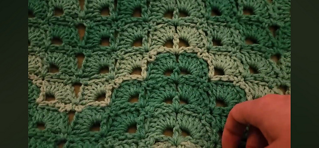 Shell Ripple Blanket