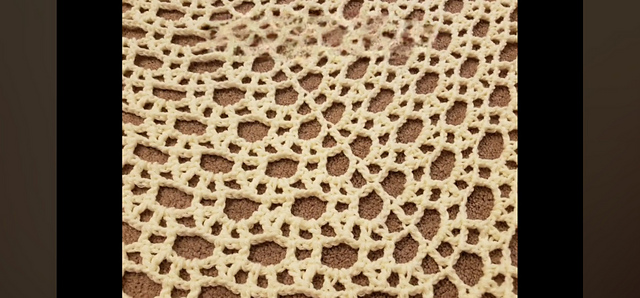Wedding Ring Lace Shawl