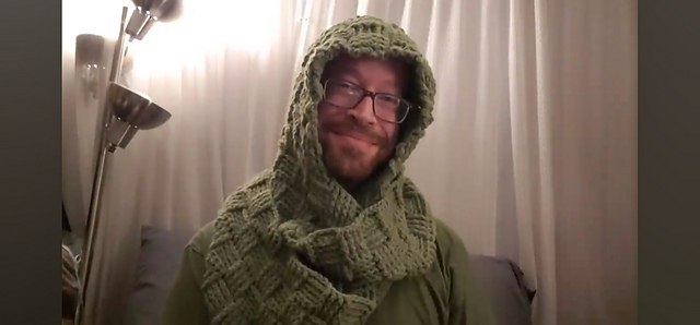 Hooded Infinity Scarf