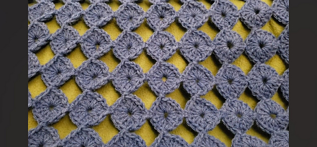 Button Motif JAYG Blanket