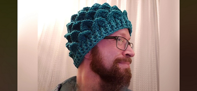 Crocodile Stitch Hat