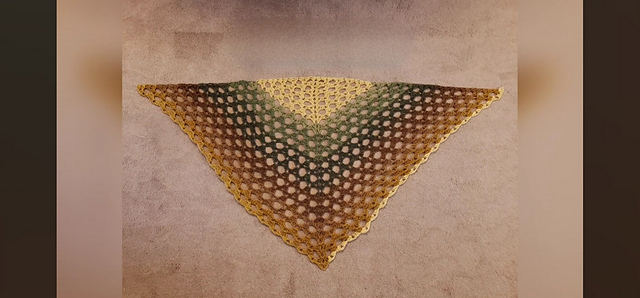 Leapfrog Granny Shawl
