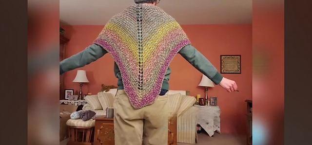Heart Shaped Shawl