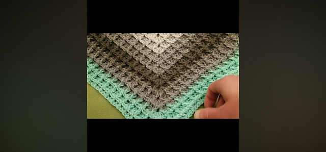 Waffle Shawl
