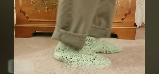 Granny Square Slippers