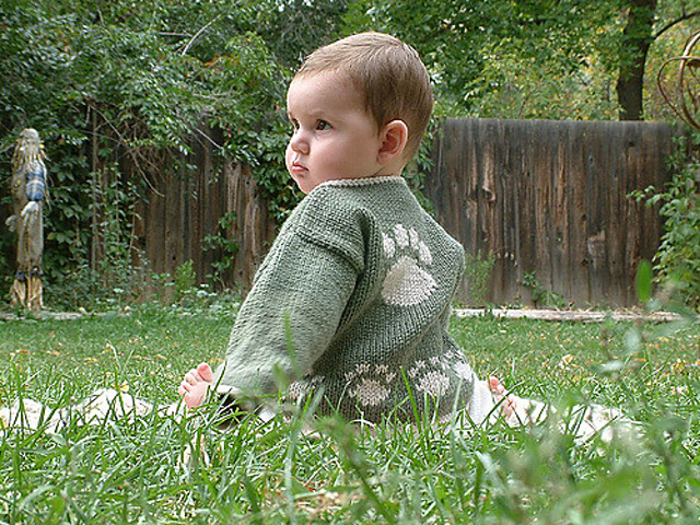 Pawprints Cardigan