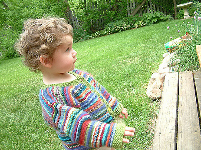 Auspicious Coincidences Baby Sweater