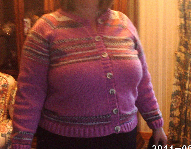 Striped Cardigan